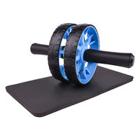 Kit de Roue Abdominale 6-en-1 en Gros, Équipement d'Entraînement à Domicile Très Vendu, Ensemble de Musculation Abdominale pour Femmes avec Barre de Poussée