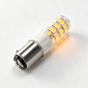 หลอดไฟ LED แบบขั้ว BA15D 3.5W SMD 2835 AC 230V ฝาครอบ PC+ตัวหลอดเซรามิก สำหรับใช้ในที่อยู่อาศัย หลอดไฟ LED BA15D - Product Image 3