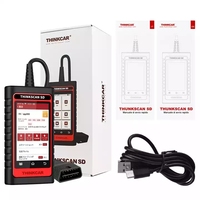 Think Car Professional OBD2 Máquina de prueba automática Thinkscan SD6 Sistema completo Herramienta de diagnóstico de coche Lector de código de plástico para Camry Q7