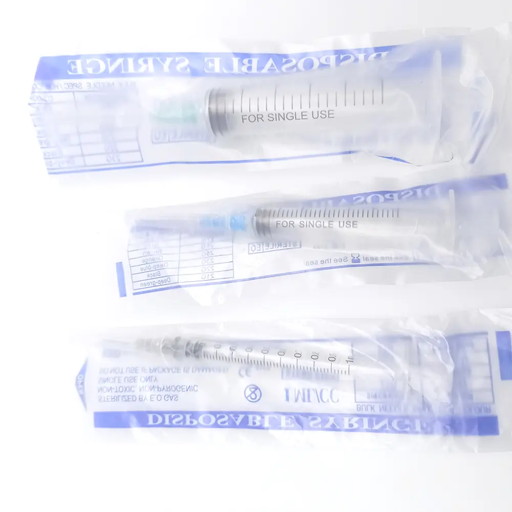 High quality medical disposable 10ml veterinary syringe