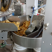 Machine d'emballage verticale automatique pour granulés, machine d'emballage pour petits biscuits, machine d'emballage pour petits sachets, prix usine