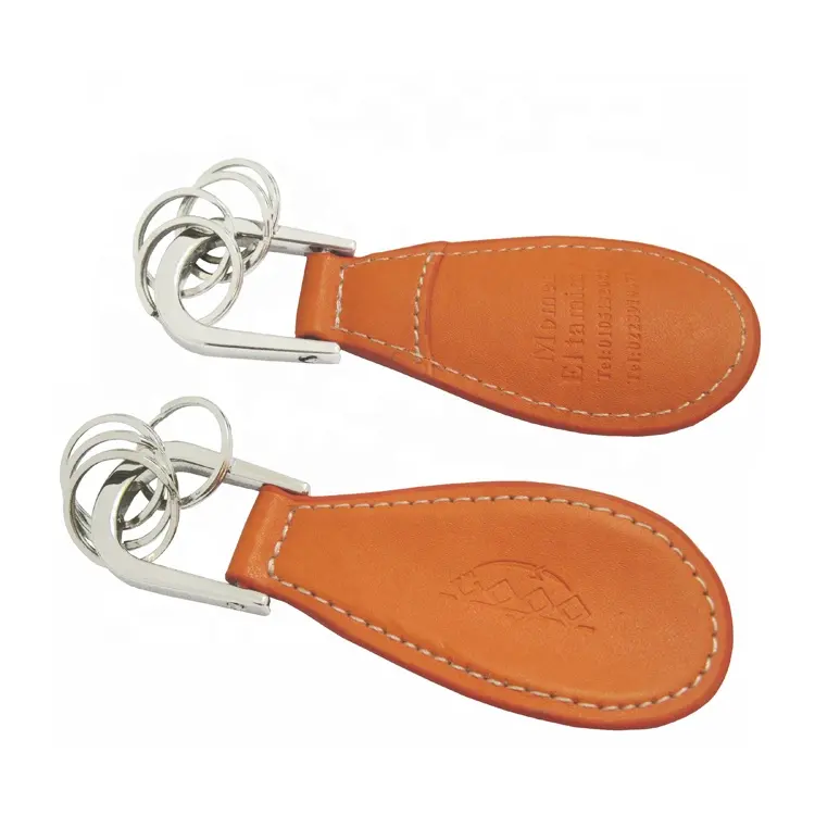 맞춤형 패션 액세서리 럭셔리 금속 신발 뿔 다양한 색상 개인 맞춤 로고 모텔 pu 가죽 열쇠 고리