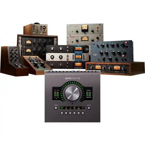 Universal Audio Apollo Twin X DUO Heritage Edition Thunderbolt 3 Audio Interface with UAD DSP 2-Year Warranty