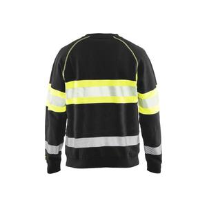 Blaklader-3359115899335XL เสื้อสเวตเตอร์ Hi-Vis สีดำ/ สีเหลือง-EAN 7330509804704ชุดทำงาน HI-VIS - Product Image 2