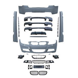 Pour <span class=keywords><strong>BMW</strong></span> E91 E90 Accessoires M Tech BodyKit pour <span class=keywords><strong>BMW</strong></span> 318i 328i Facelift M Sport Pare-chocs avant E90 Pare-chocs arrière BodyKit Pare-chocs arrière - Product Image 2
