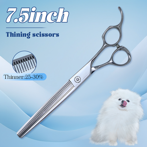 7,5 Zoll <span class=keywords><strong>High</strong></span>-<span class=keywords><strong>End</strong></span>-Haustierscheren-Set VG10-Stahl für die Hunde pflege - Product Image 4