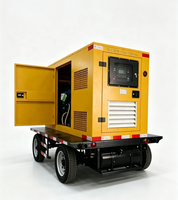 Groupe électrogène diesel monté sur remorque de 350 kW à 600 kW pour l'exploitation minière, les plateformes de forage, les grandes infrastructures et l'utilisation en cas de panne de réseau