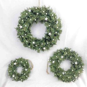Guirlande <span class=keywords><strong>de</strong></span> Noël verte en gros pour <span class=keywords><strong>porte</strong></span> d'entrée, guirlande artificielle festive <span class=keywords><strong>de</strong></span> haute qualité pour la décoration <span class=keywords><strong>de</strong></span> la maison - Product Image 2
