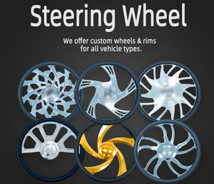 พวงมาลัยกีฬา Mforged ขนาด 15 นิ้ว สำหรับ Buick Grand National Regal ปี 1984-1987  ชุบโครเมียม 20 ก้าน ทำจากอลูมิเนียมอัลลอย - Product Image 5