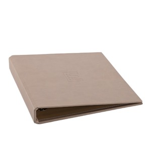 Binder penutup kulit PU logo kustom 4 cincin klip logam a6 binder mewah - Product Image 6