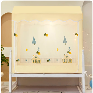 Tienda de campaña portátil para cuna emergente con dosel, red de seguridad para mantener al bebé dentro y fuera, mosquitera para cuna de niños para el hogar y Camping - Product Image 2