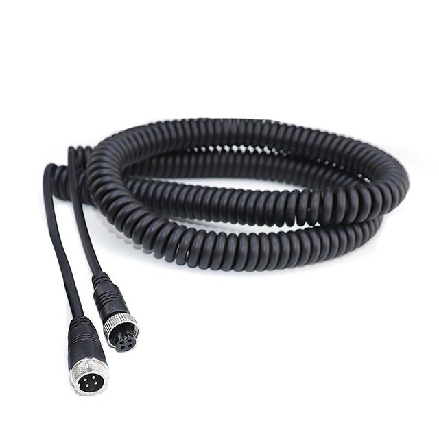 Bulk Whole 4 Pin 5M 10M 15M 20M Aviation Plug Extension Cable for Mobile DVR Bus Camera LCD Monitor