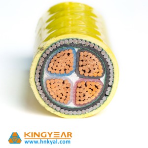 NYY Cable de alimentación industrial de alta calidad Conductor de cobre de bajo voltaje de 600V con aislamiento y funda de PVC - Product Image 5