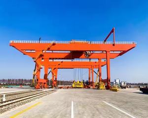 Grúa de trabajo de estación de tren Rmg grúa de pórtico contenedor de 20 pies a precio competitivo - Product Image 3