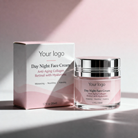Krim Wajah Kolagen Retinol Hyaluronic Profesional Premium Alami Lembut Efektif Anti-Penuaan Siang Malam dari Pabrik
