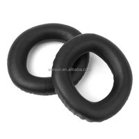 Coussinets d'oreille de remplacement PX360/MM550-X/MM450-X-Coussinets en mousse à mémoire de forme de qualité supérieure avec isolation phonique, noir