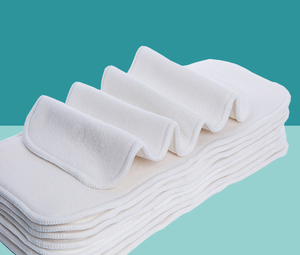 OEM Manufacturer's Reusable Soft 3-Layer Microfiber Baby Cloth Diaper Inserts Good Quality Washable Cover for <strong>Changes</strong> - Product Image 6