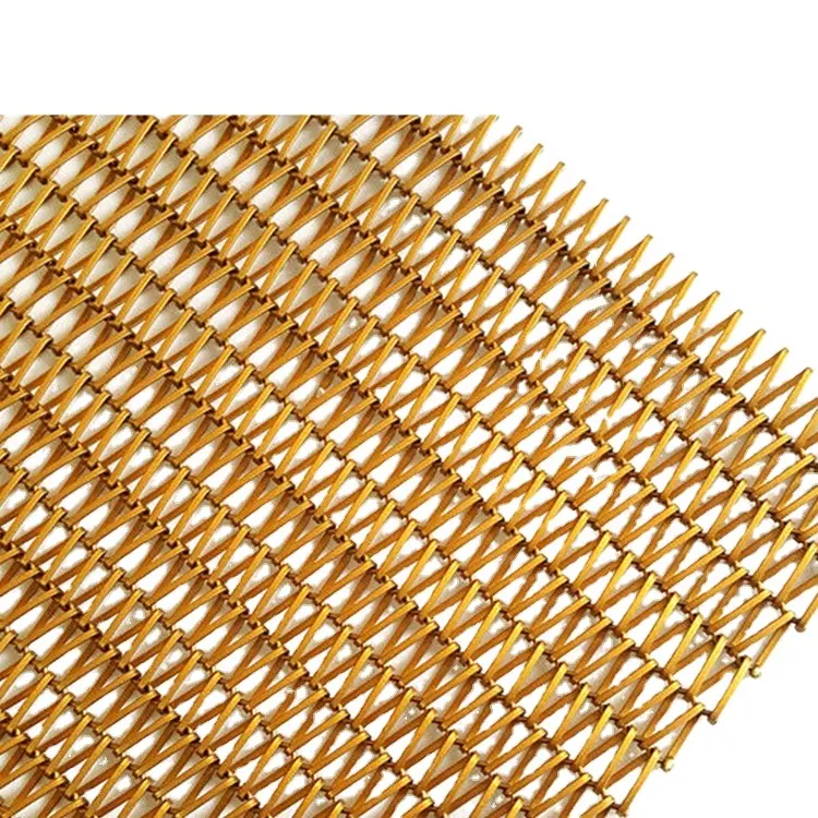 Тканая спиральная ткань декоративная проволочная сетка для теневых экранов алюминиевая цепь занавес металлическая декоративная сетка