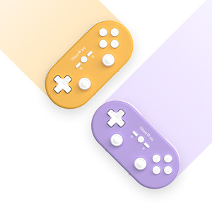 ShanWan <span class=keywords><strong>Q37</strong></span> Mini Kabelloser Gamepad BT Mikro-Spielcontroller mit Hall-Doppel-Joystick für <span class=keywords><strong>PC</strong></span> Windows Android IOS Mobiltelefon - Product Image 1