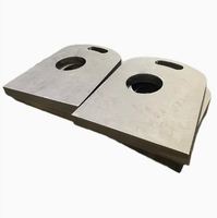 Structure de cadre de soudage usinée CNC en acier inoxydable avec brochage pour machines de construction, personnalisation OEM