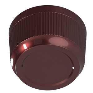 F221L Maceta redonda brillante Maceta de plástico elegante para vestíbulos de hotel y centros de mesa de boda - Product Image 4