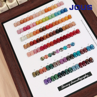 JOUS Professionnel – Kit de vernis gel œil de chat à base d'eau, 56 couleurs, non toxique, pour ongles, personnalisable en gros, flacon de vernis à ongles de créateur