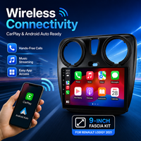 Pour Renault Lodgy 2021 Écran Lecteur DVD Radio 9 Pouces Navigation Infodivertissement Divertissement Universel Processeur Haute Vitesse Auto