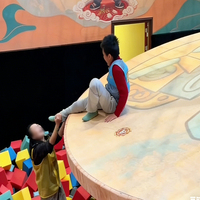 SQactivaPlay Aire de jeux intérieure Parc d'attractions Plan de service tout-en-un Défis de pierres d'équilibre Salle d'évasion Jeux actifs