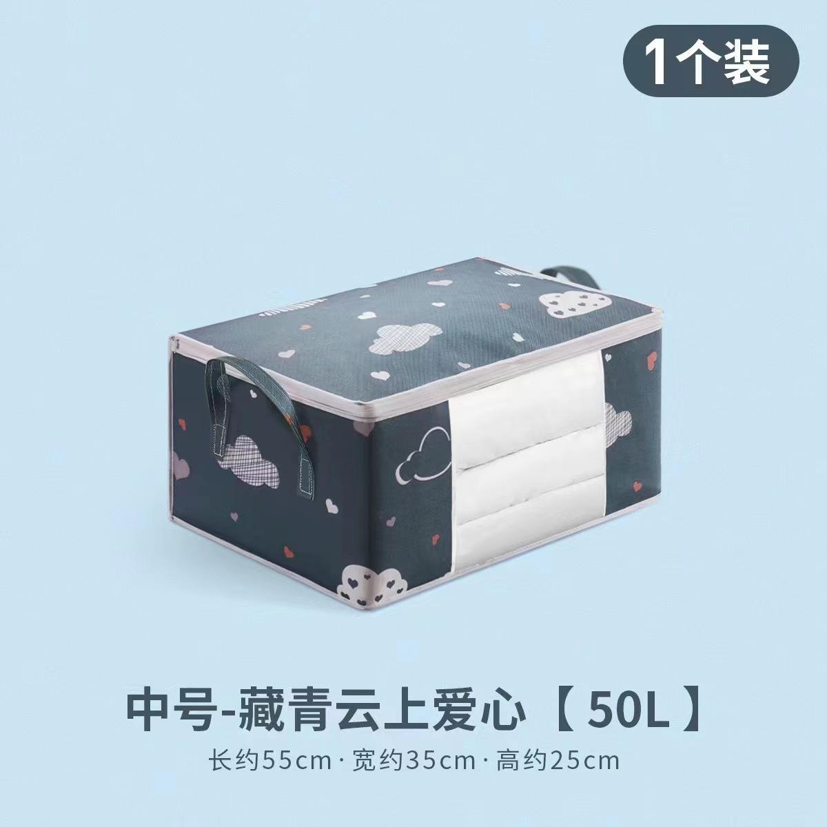 Nuages ​​bleu foncé