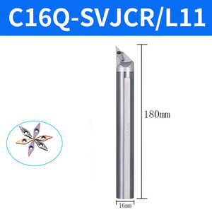 Svjcr/svjbr loạt <span class=keywords><strong>CNC</strong></span> nội bộ chuyển công cụ chủ cho <span class=keywords><strong>vcmt</strong></span>/vbgt/vbmt chèn chống rung nhàm chán thanh - Product Image 3