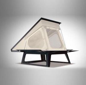 Mini <span class=keywords><strong>Caravana</strong></span> Moderna Ligera, Remolque Tipo Lágrima para Camioneta, Techo Rígido de Aluminio, Carpa Impermeable - Product Image 5