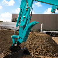 Kit de pince hydraulique robuste pour godet d'excavatrice, accessoire de fixation pour engins de construction