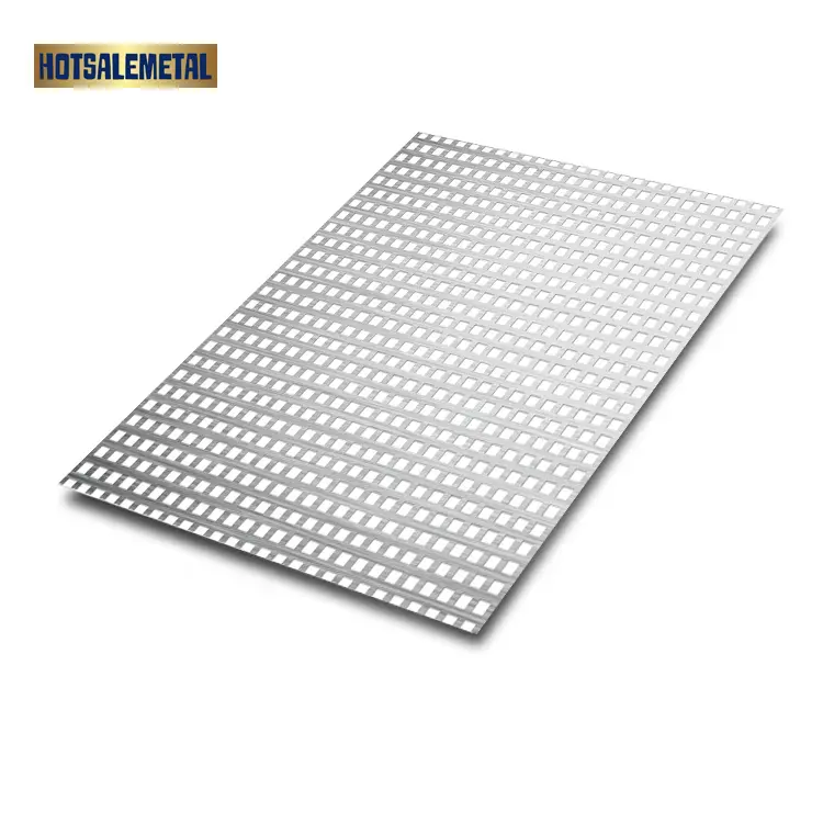 Hotsalemetal paslanmaz çelik levhalar 304 0.8mm delikli corten çelik levhalar düz levhalar metal çelik