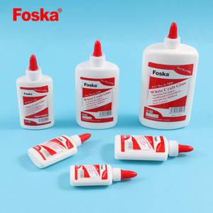 <span class=keywords><strong>Colle</strong></span> <span class=keywords><strong>blanche</strong></span> artisanale non toxique Foska à forte adhérence 40ml 60ml 100ml 125ml 225ml 500ml pour fournitures scolaires et de bureau - Product Image 2