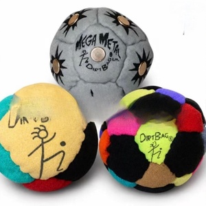 Dirtbag de gamuza de <span class=keywords><strong>8</strong></span> paneles relleno de <span class=keywords><strong>arena</strong></span> para fútbol, juguetes de malabarismo freestyle, venta al por mayor, para entrenamiento y juego al aire libre - Product Image 1