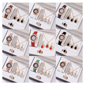 促销商务礼品情人节婚礼奢华礼品套装男女手表珠宝<span class=keywords><strong>2026</strong></span>新产品创意<span class=keywords><strong>2026</strong></span> - Product Image 2