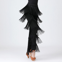 Pantalon à franges de grande taille pour la danse latine, pantalon de corrida, costume de danse jazz tango pour femmes