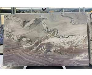 โต๊ะกาแฟออนิกซ์สีม่วงพรีเมียมทันสมัย ลายธรรมชาติเฉพาะตัว พื้นผิวขัดเงา กันน้ำ ใช้ภายในอาคาร ดีไซน์หรูหราสำหรับการใช้ชีวิต - Product Image 1