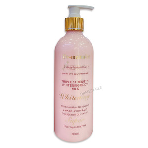 Lotion corporelle au glutathion <span class=keywords><strong>500</strong></span> <span class=keywords><strong>ml</strong></span> : hydratante, éclaircissante, nourrissante, raffermissante et régénérante pour <span class=keywords><strong>la</strong></span> peau - Product Image 3