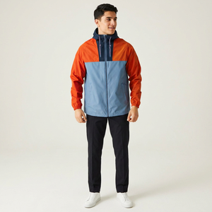 Custom Windbreaker <b>Jacket</b> Nylon <b>Zip</b> <b>up</b> Hoodie Windproof Plus Size Mens Windbreaker <b>Jacket</b> With Hooded Zipper - Product Image 1