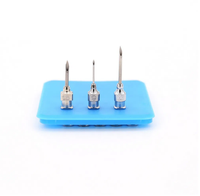 Aiguille vétérinaire réutilisable en acier inoxydable 14G/16G/18G/20G/22G pour le diagnostic et l'injection du bétail Bolu BL-0245 Garantie 1 an