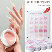 ZRKGEL OEM Gel de Construction Dur Nude 20 Couleurs Auto-Nivelant Sans HEMA/TPO Haute Résistance pour Extension d'Ongles Kit de Vernis à Ongles