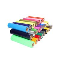 Película de Vinilo para Plotter de Corte de Fábrica Xingyan, 60 cm x 50 m por Rollo, Película de PU Fluorescente Adhesiva para Camisetas, Prendas y Gorras