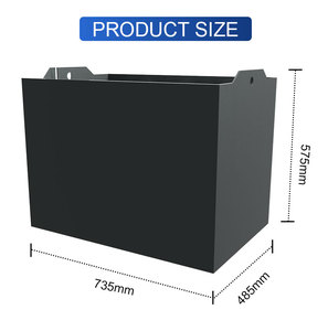 48V5PZB280MH แท่นวางหลังรถยกรถยกซ้อนกันมอเตอร์ไฟฟ้ากระแสตรงกำลังไฟ4ตันแบตเตอรี่ตะกั่วกรดสำหรับโตโยต้า CBT4 - Product Image 2