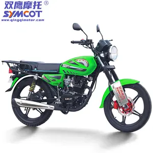 Guangzhou Factory Hot Sale Africa South America Cheaper Cg150 Disc Brake Black Gasoline Motorcycle