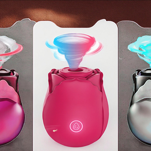 Vibrateur Rose avec stimulateur oral à succion clitoridienne et mammaire, dernier modèle du fabricant, jouet pour femmes - Product Image 3