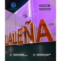 Lettres lumineuses sous vide en acrylique rétro-éclairé 3d Led Letter Sign Signs Custom 3d Led Illuminated Letter Signs Manufacturer