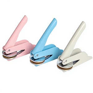 Sello de Oficina Personalizable con Detalles Perfectos, Sello de Grabado Portátil, Simple, Reutilizable, Hecho de Metal Duradero - Product Image 4