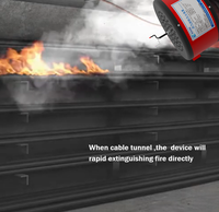Système d'extinction d'incendie automatique par aérosol CFLC pour batterie lithium-ion BESS