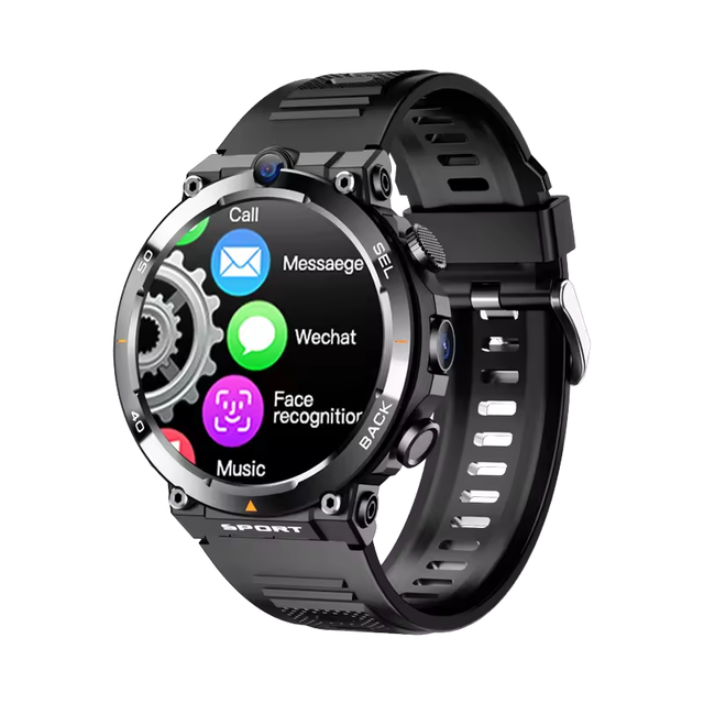 New Arrive 2+16GB Smartwatch IPS Display Camera 800Mah IP67 Waterproof Silica Gel Band H10 4G SIM GPS NFC Alarm Clock Social APP